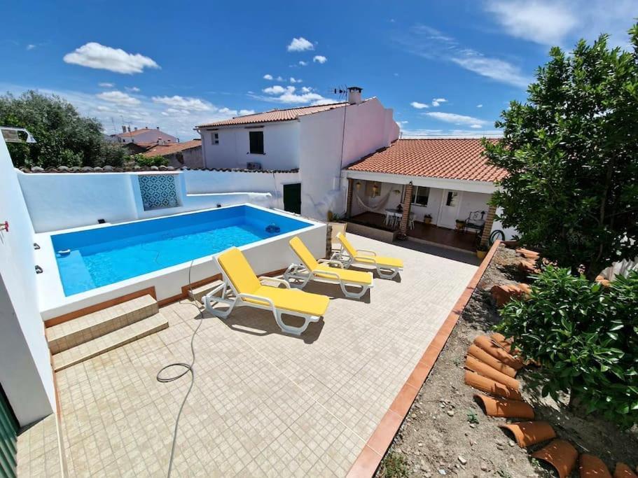 Villa Casa Da Enxota à Povoa de Sao Miguel Extérieur photo